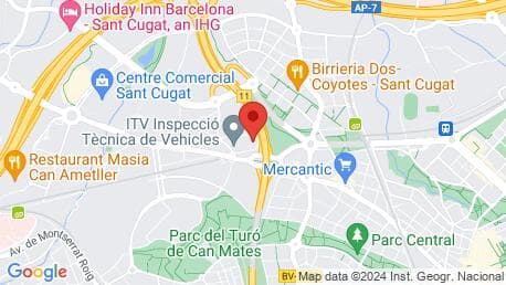 Google Maps image of the current location