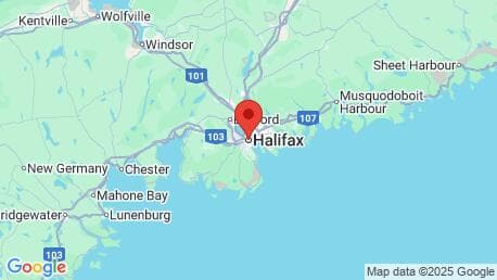 Google Maps image of the current location
