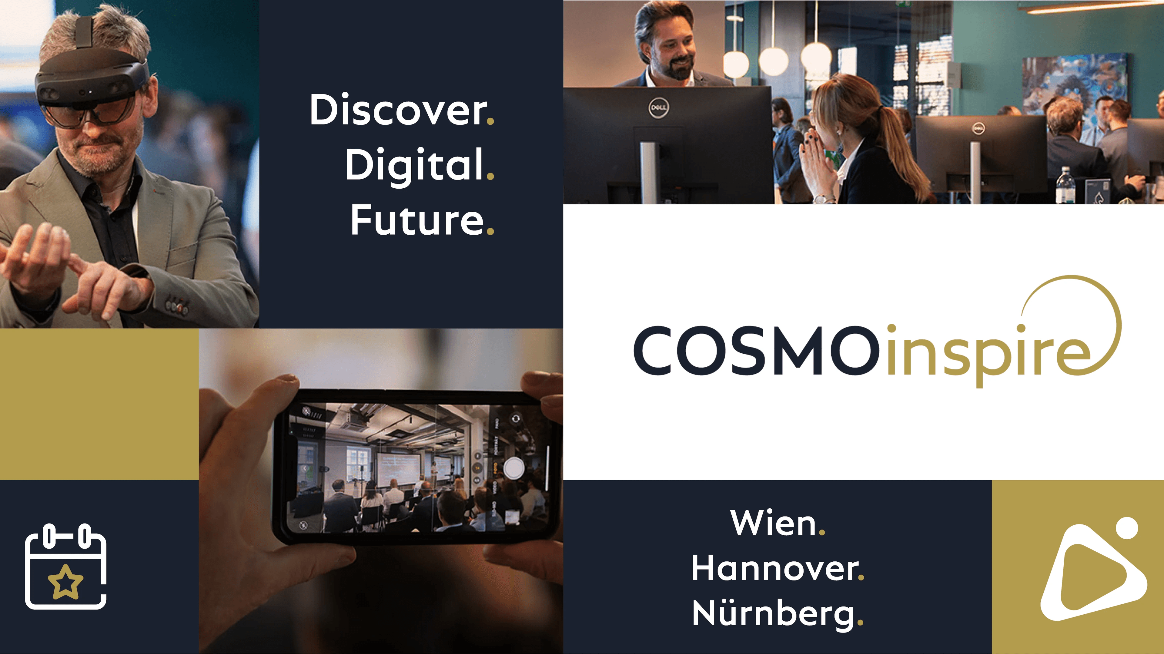 COSMOinspire – das Zukunftsevent zur Digitalisierung: Drei Städte, jede Menge Inspiration